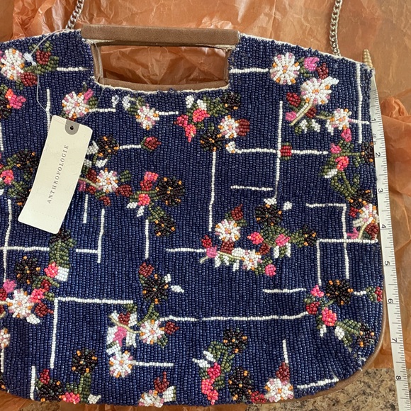 NWT Anthropologie Beaded handbag - Picture 4 of 6